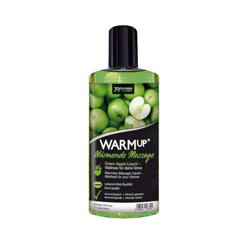 AQUAGLIDE - HUILE DE MASSAGE WARMUP POMME VERTE - 150 ML