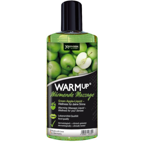 AQUAGLIDE - HUILE DE MASSAGE WARMUP POMME VERTE - 150 ML