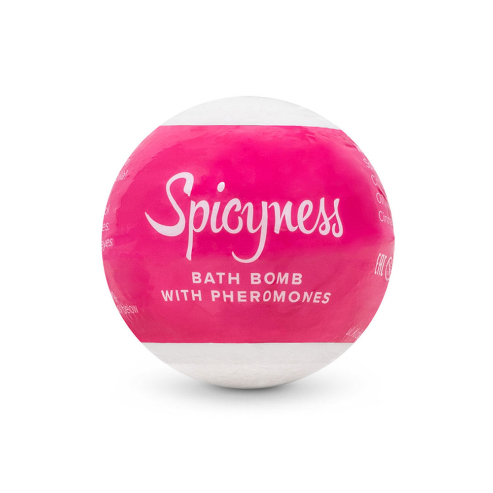 OBSESSIVE - SPICINESS BATH BOMB WITH PHEROMONES