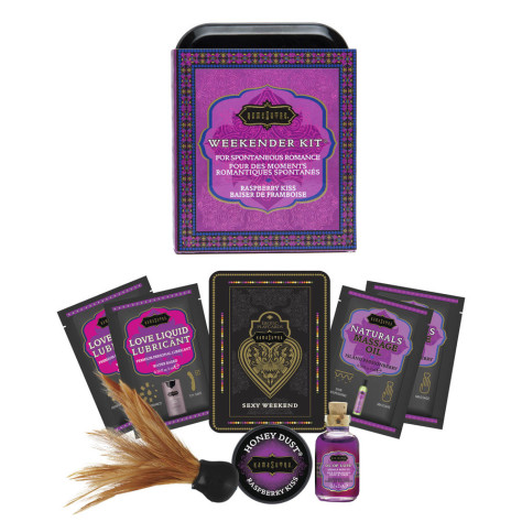 KAMASUTRA WEEKENDER EN BOITE KIT FRAMBOISE KISS