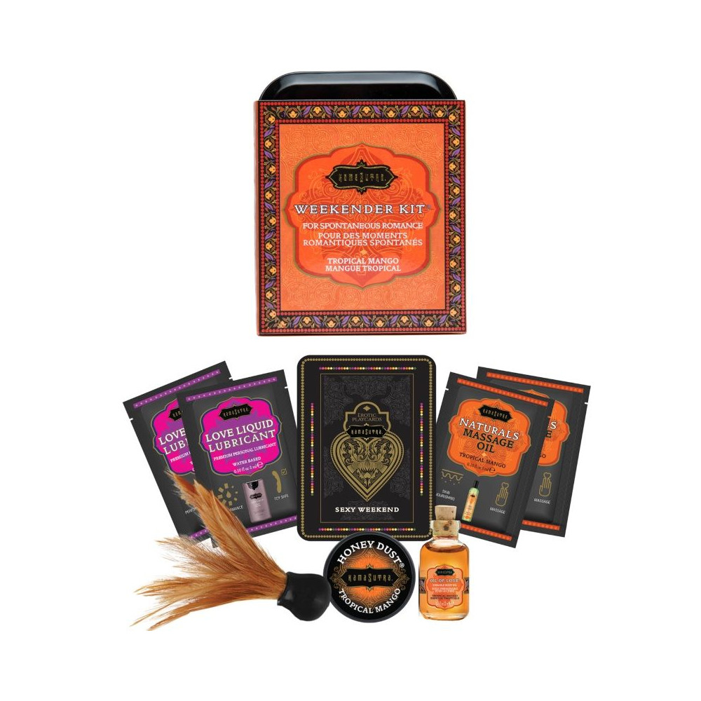 KAMASUTRA WEEKENDER TIN KIT TROPICAL MANGO