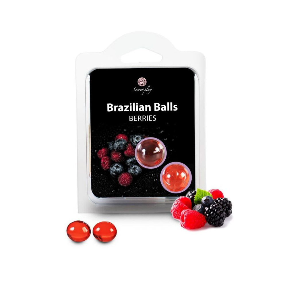 BALLES BRÉSILIENNES FRUITS DE LA FORÊT SET 2 BALLS