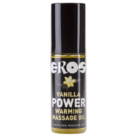 HUILE DE MASSAGE EROS VANILLA POWER WARMING 100 ML