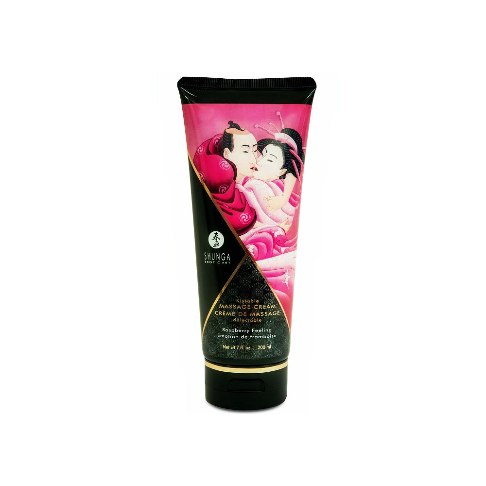 SHUNGA MASSAGE CREAM KISSABLE FRAMBOISE EMOTION 200ML