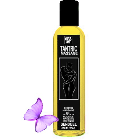 EROS-ART ACEITE MASAJE TANTRICO NATURAL Y AFRODISÍACO NEUTRAL 30ML