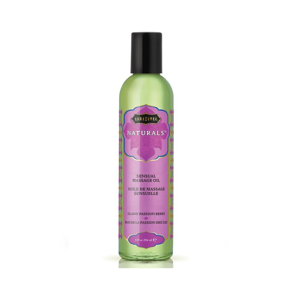 KAMASUTRA NATURALS HUILE DE MASSAGE PASSION GRENADE