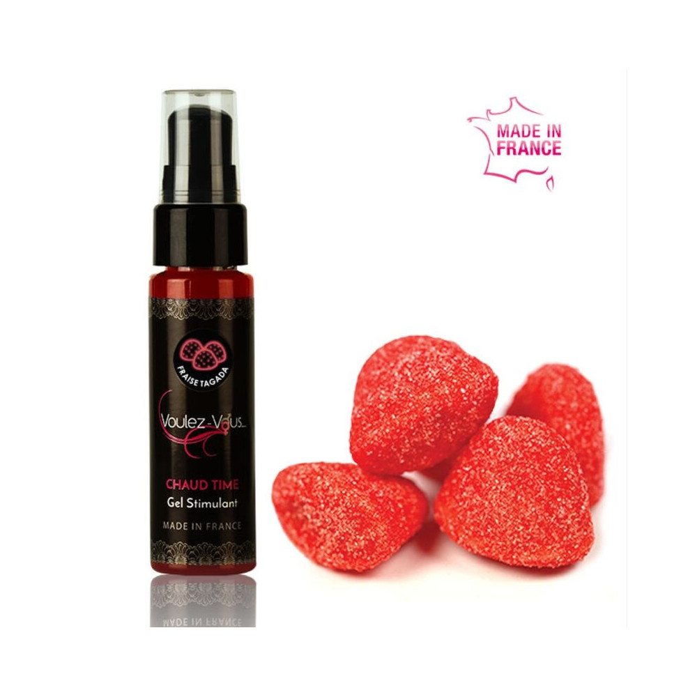 GEL VOULEZ-VOUS STIMULANT BONBON FRAISE 35 ML