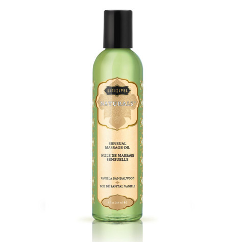 KAMASUTRA HUILE DE MASSAGE AROMATIQUE VANILLE BOIS DE SANDAL 236ML