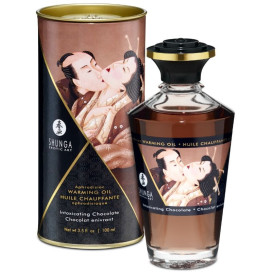 SHUNGA APHRODISIAQUE CHOCOLAT A L'HUILE CHAUFFANTE 100 ML