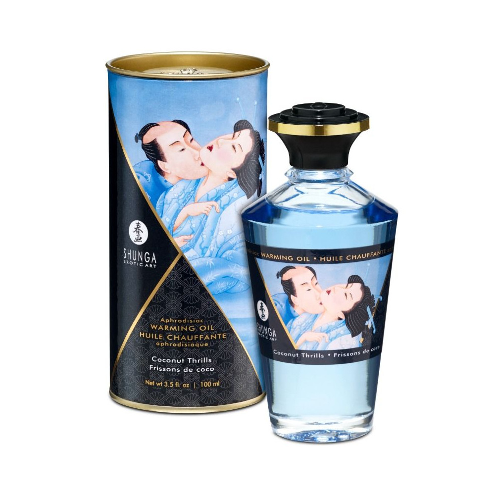 SHUNGA APHRODISIAQUE HUILE CHAUFFANTE NOIX DE COCO 100 ML