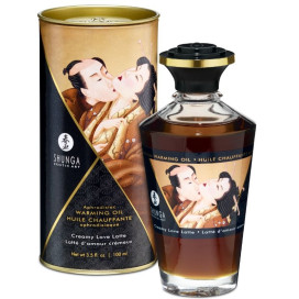 SHUNGA APHRODISIAQUE HUILE CHAUFFANTE CREAMY LOVE LATTE 100 ML