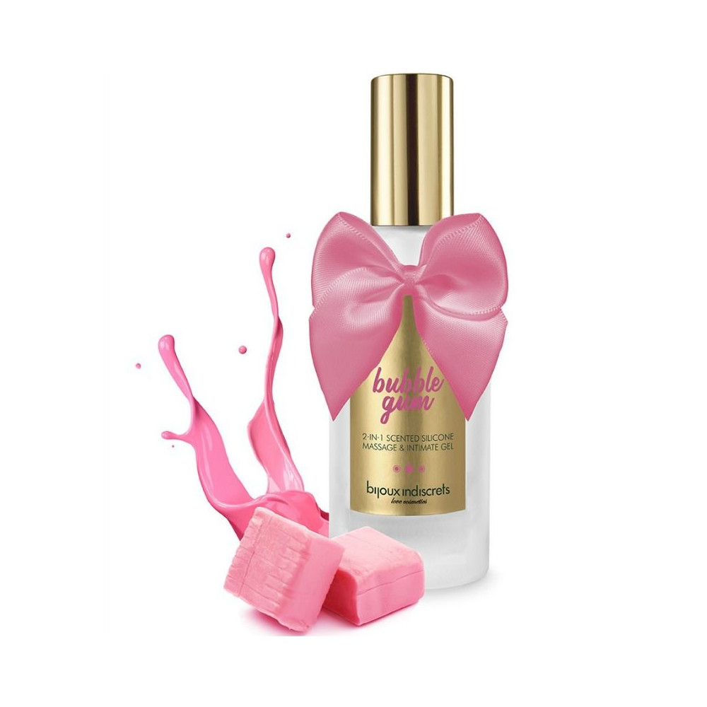 BIJOUX BUBBLE GUM 2 EN 1 GEL SILICONE 100 ML