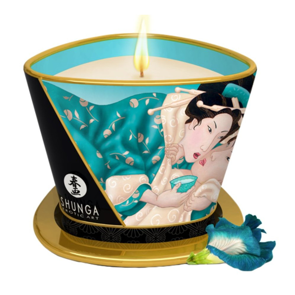 BOUGIE DE MASSAGE SHUNGA ISLAND BLOSSOMS 170 ML