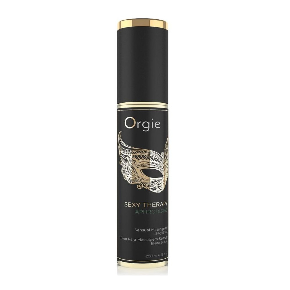 ORGIE SEXY THERAPY APHRODISIAC MASSAGE OIL EFFET SOYEUX 200 ML