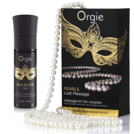 KIT DE MASSAGE ORGIE PEARL LUST POUR COUPLES