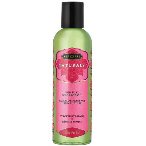 KAMASUTRA HUILE DE MASSAGE NATURELLE RÊVES DE FRAISE 59 ML