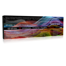 ENCENS AROMATIQUE SANINEX CARICIA 20 STICKS.