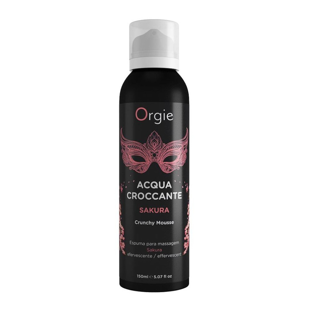 ORGIE MOUSSE HYDRATANTE EFFERVESCENTE SAKURA SCENT 150 ML