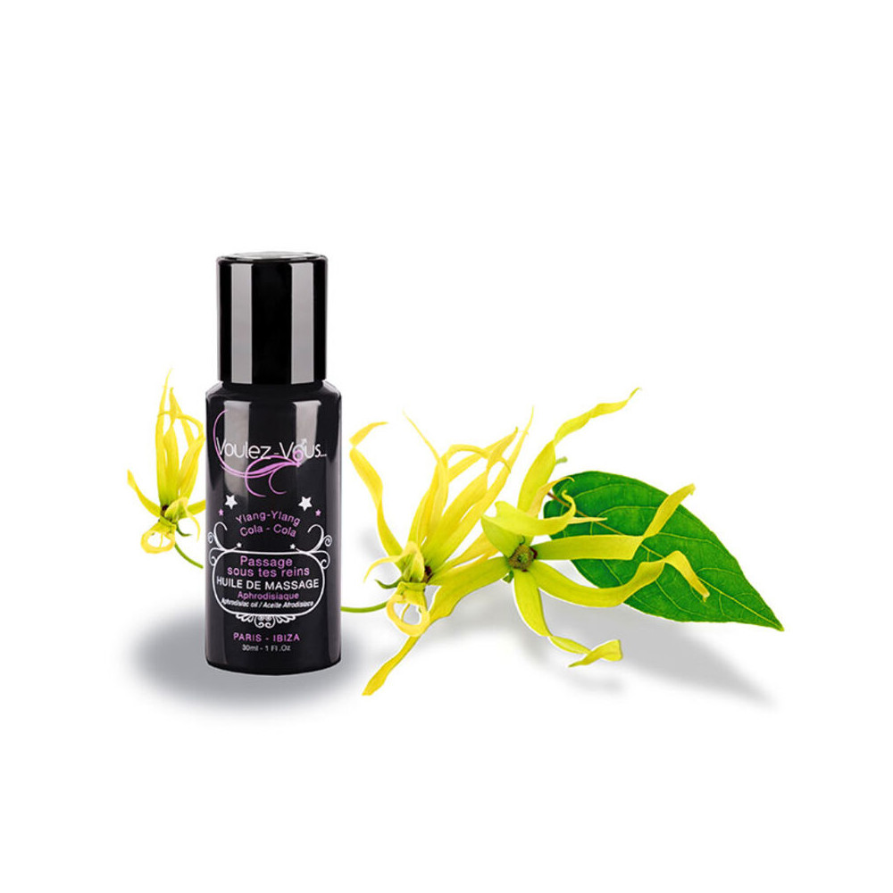 HUILE DE MASSAGE VOULEZ-VOUS APHRODISIAQUE - YLANG-YLANG  COLA 30 ML