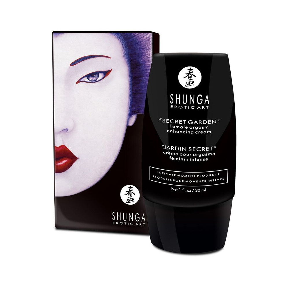 SHUNGA CREAM INTENSE FEMALE ORGASM SECRET GARDEN.