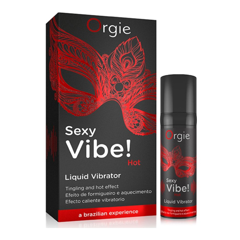 SEXY VIBE! EFFET RÉCHAUFFANT LIQUIDE HOT VIBRANT 15 ML