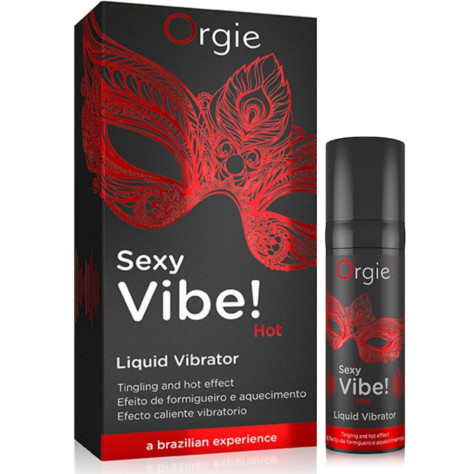 SEXY VIBE! EFFET RÉCHAUFFANT LIQUIDE HOT VIBRANT 15 ML