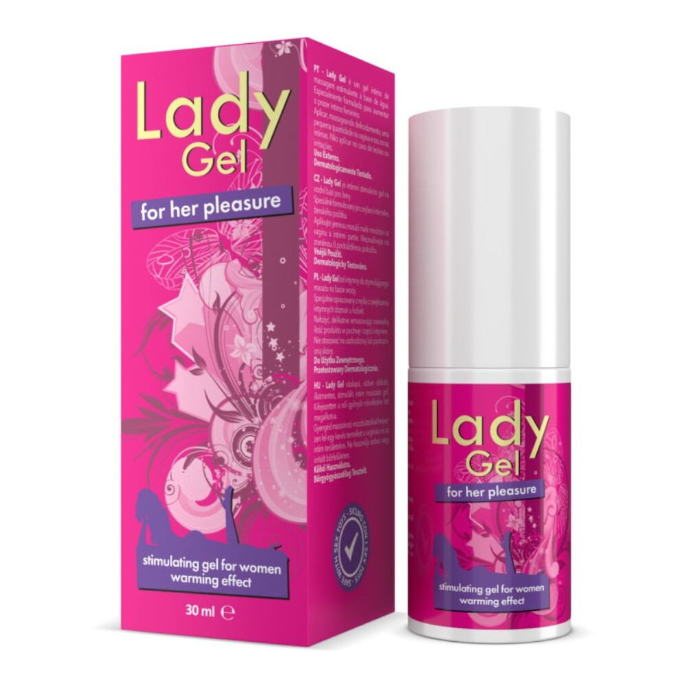 LADY GEL FOR GER PLEASURE GEL GEL STIMULANT EFFET CHAUFFANT 30 ML