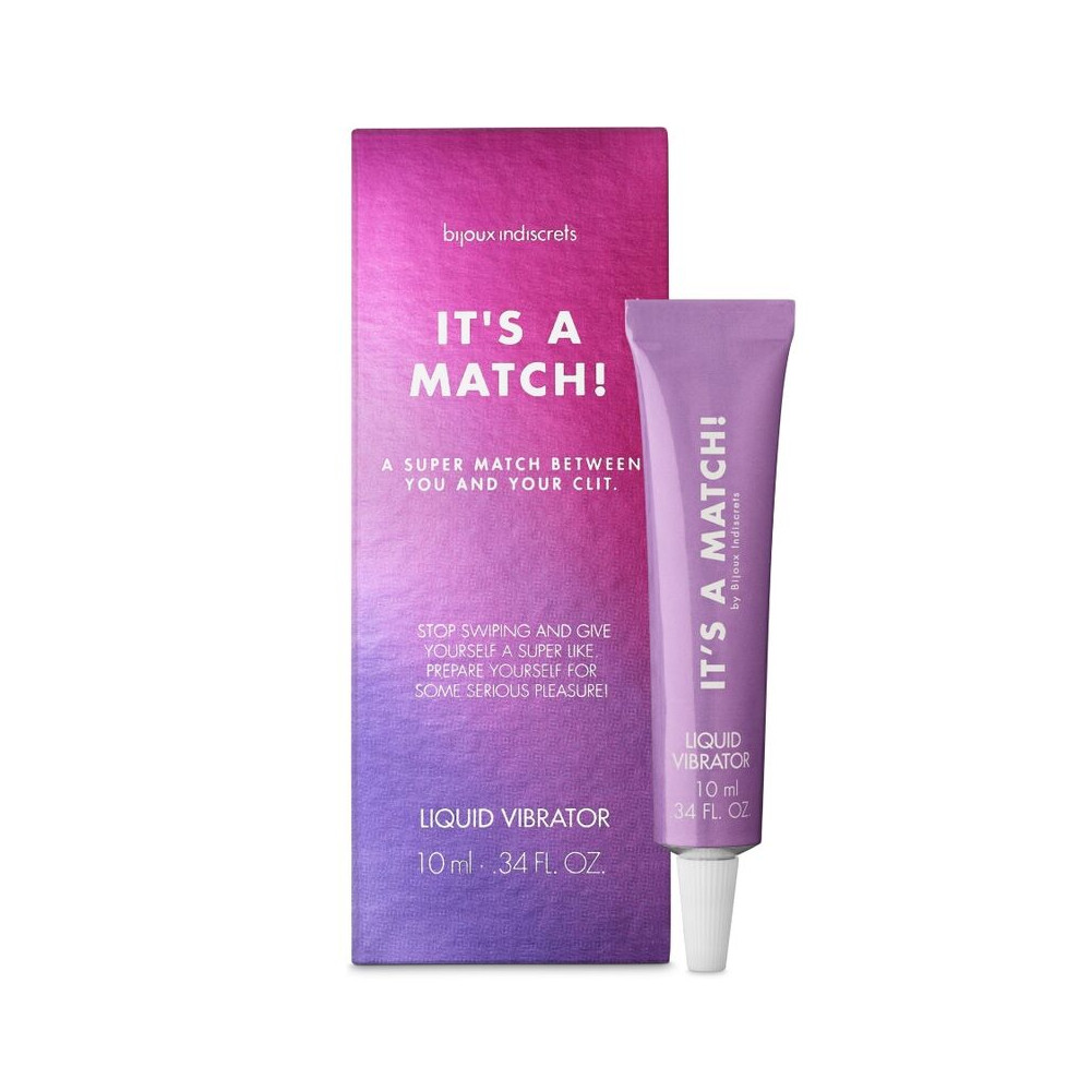 BIJOUX ITS A MATCH VIBRATEUR LIQUIDE 10 ML