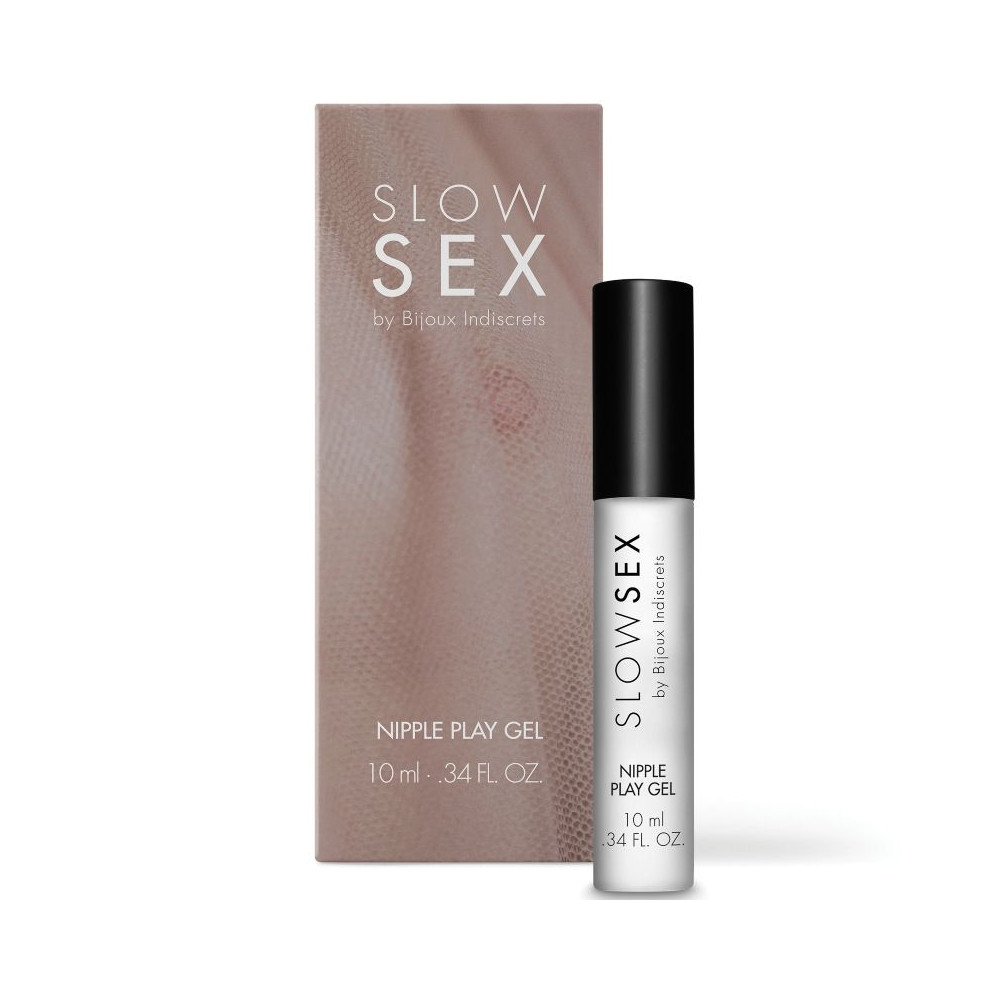 BIJOUX GEL DE JEU DE MAMELONS SLOW SEX 10 ML