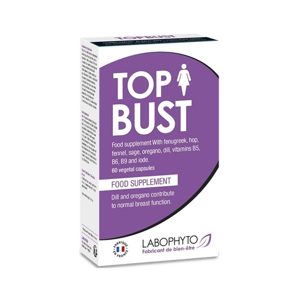 TOPBUST AMÉLIORER LA FERMETÉ DU BUSTE CAPSULES 60 ML