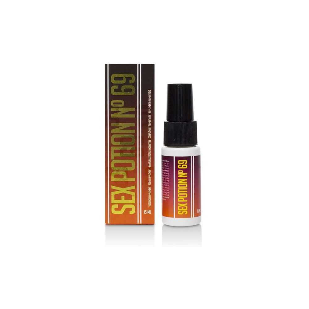 SPRAY SEXUEL POTION STIMULANTE. POTION SEXUELLE 69 15ML /en/de/fr/es/it/nl/