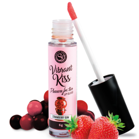 SECRETPLAY LIP GLOSS VIBRANT KISS GOMME FRAISE