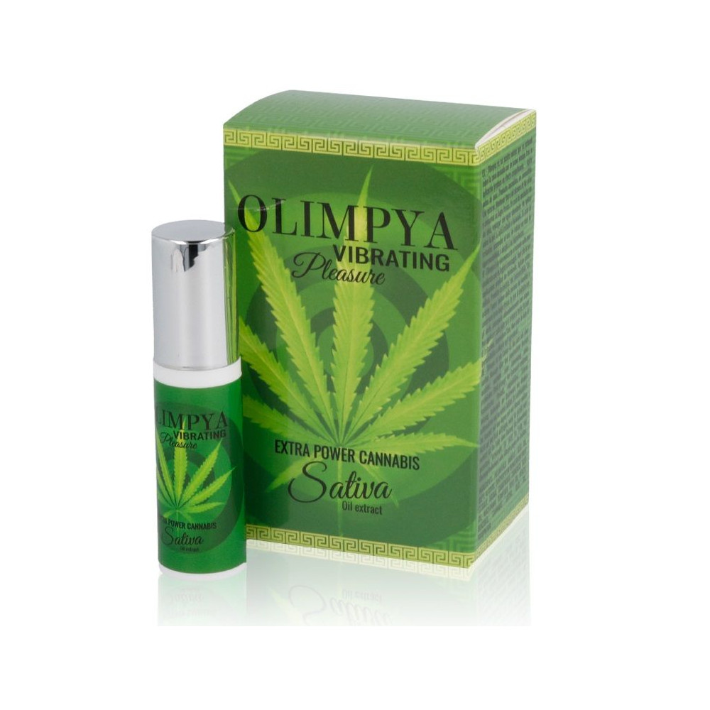 OLIMPYA VIBRATING PLASURE EXTRA SATIVA CANNABIS