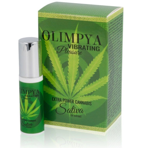 OLIMPYA VIBRATING PLASURE EXTRA SATIVA CANNABIS