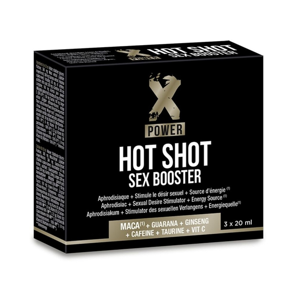 XPOWER HOT SHOT SEX BOOSTER 3 X 20 ML