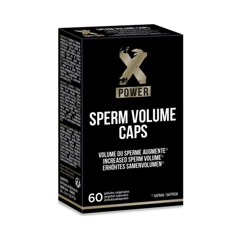 CAPSULES VOLUMIQUES XPOWER SPERME 60 CAPSULES