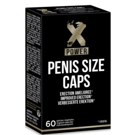 CAPUCHONS DE TAILLE DE PÉNIS XPOWER POUR DES ÉRECTIONS AMÉLIORÉES 60 CAP