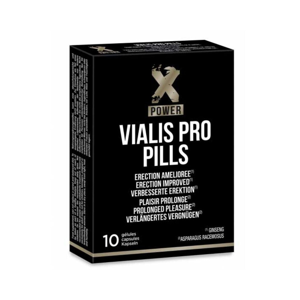 XPOWER VIALIS PRO ERECTION AMÉLIORÉE 10 PILULES