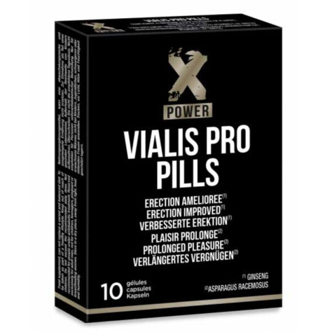 XPOWER VIALIS PRO ERECTION AMÉLIORÉE 10 PILULES