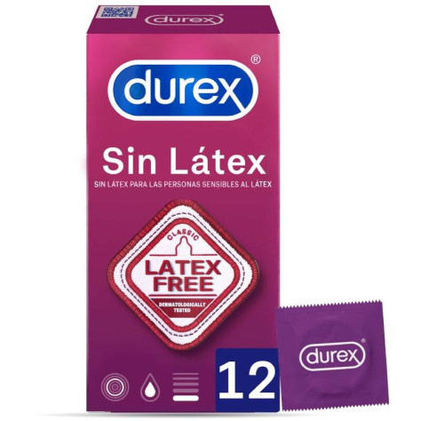 CONDOMS DUREX SANS UNITÉS DE LATEX 12