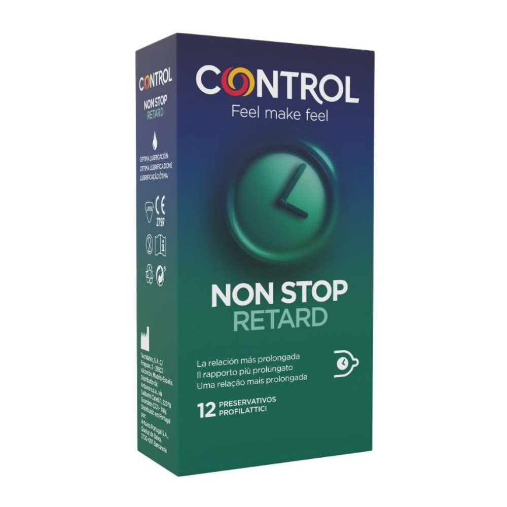 CONTROL NON STOP RETARD CONDOMS 12 UNITS