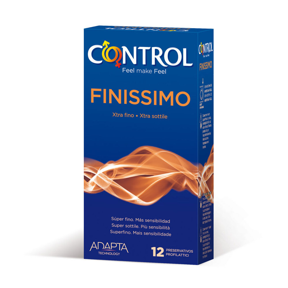 CONTROL FINISSIMO CONDOMS 12 UNITS