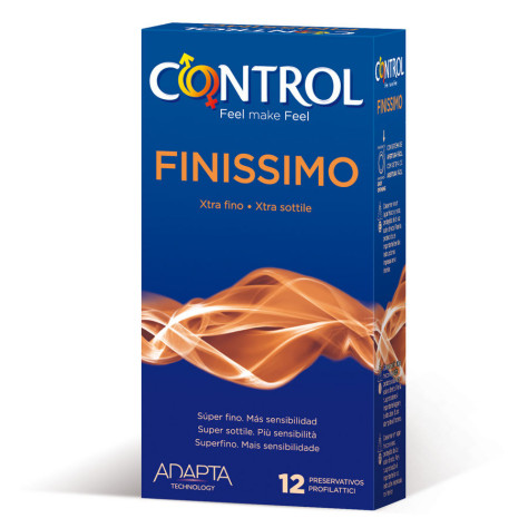 CONTROL FINISSIMO CONDOMS 12 UNITS