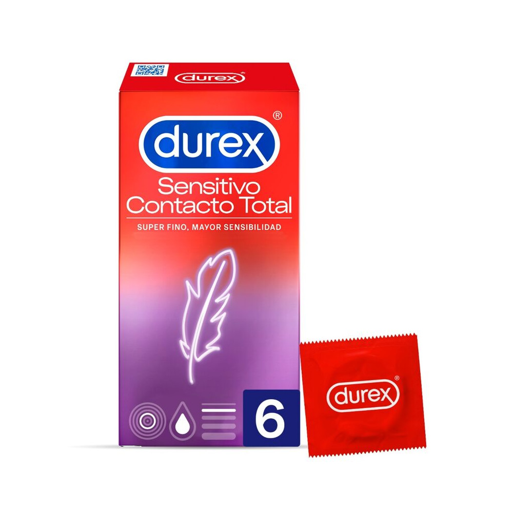 SENSIBLE DUREX CONTACT TOTAL 6 UNITÉS