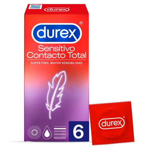 SENSIBLE DUREX CONTACT TOTAL 6 UNITÉS