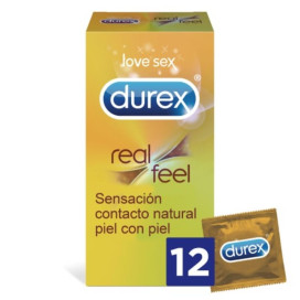 DUREX REAL FEEL 12 UNITÉS