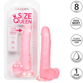 DILDO REINE TAILLE CALEX - ROSE 20.3 CM