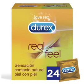 DUREX REAL FEEL 24 UNITÉS