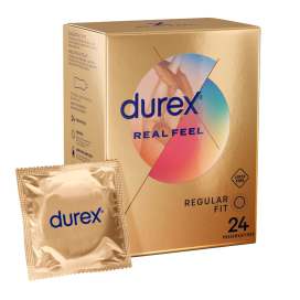 DUREX REAL FEEL 24 UNITÉS