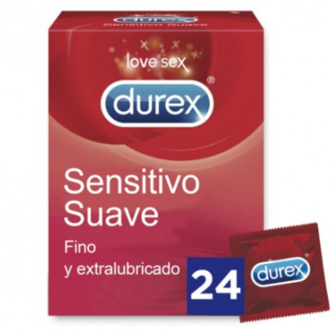 UNITÉS SOFT SENSITIVE DUREX 24